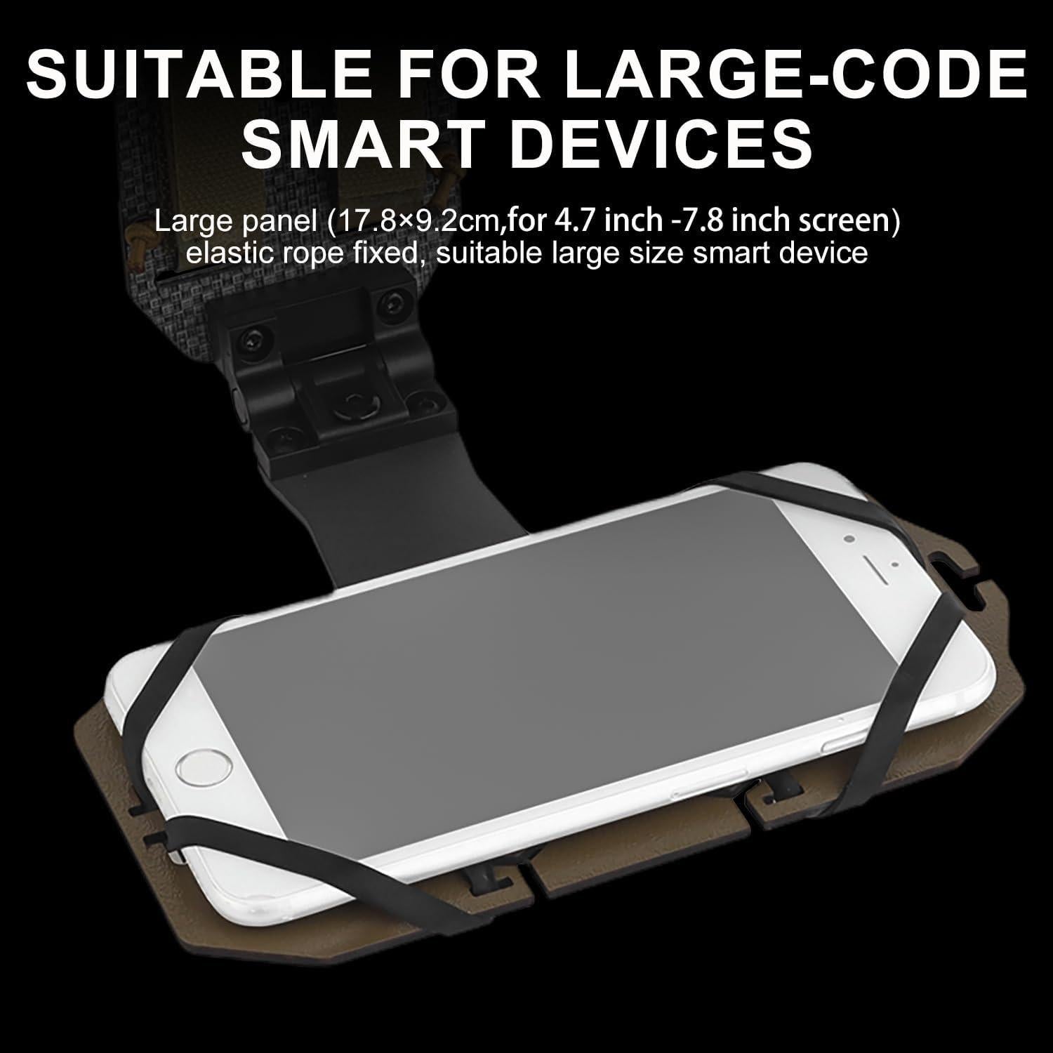 Chaleco Táctico Zhongren Soporte Teléfono Ajustable Negro