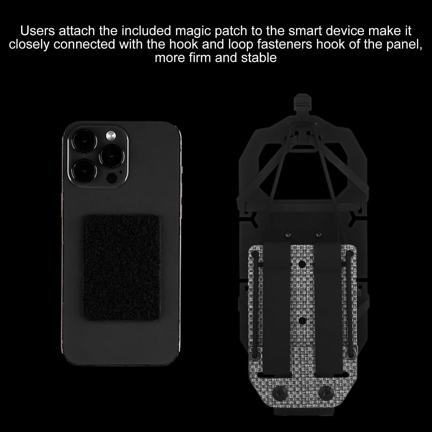 Chaleco Táctico Zhongren Soporte Teléfono Ajustable Negro