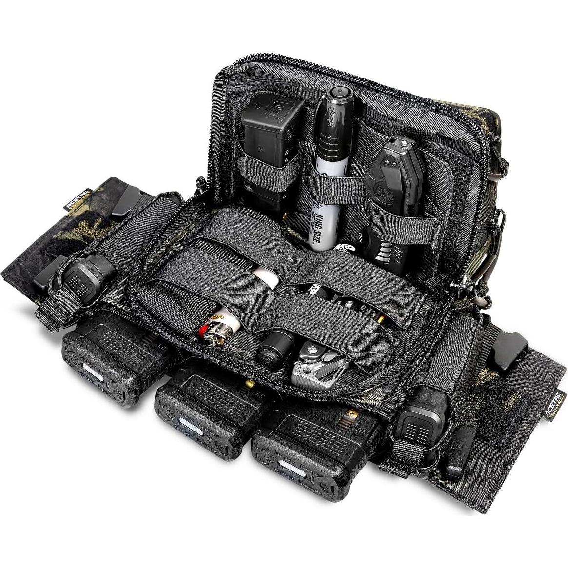 Chaleco Táctico ACETAC S.O.P. MultiCam con Bolsillos