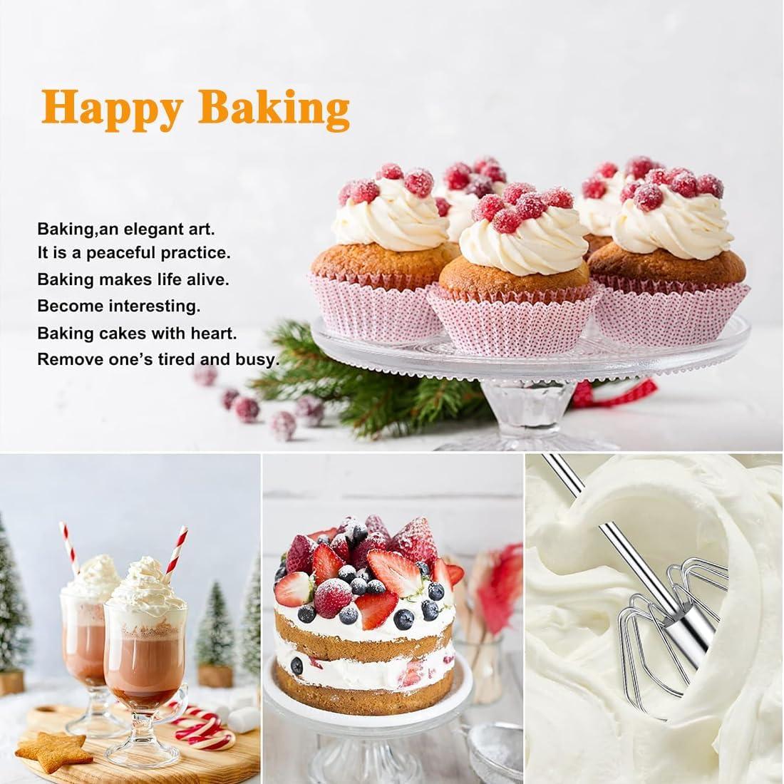 Batidor Semiautomático Cangfort Acero Inoxidable 30 y 36 cm