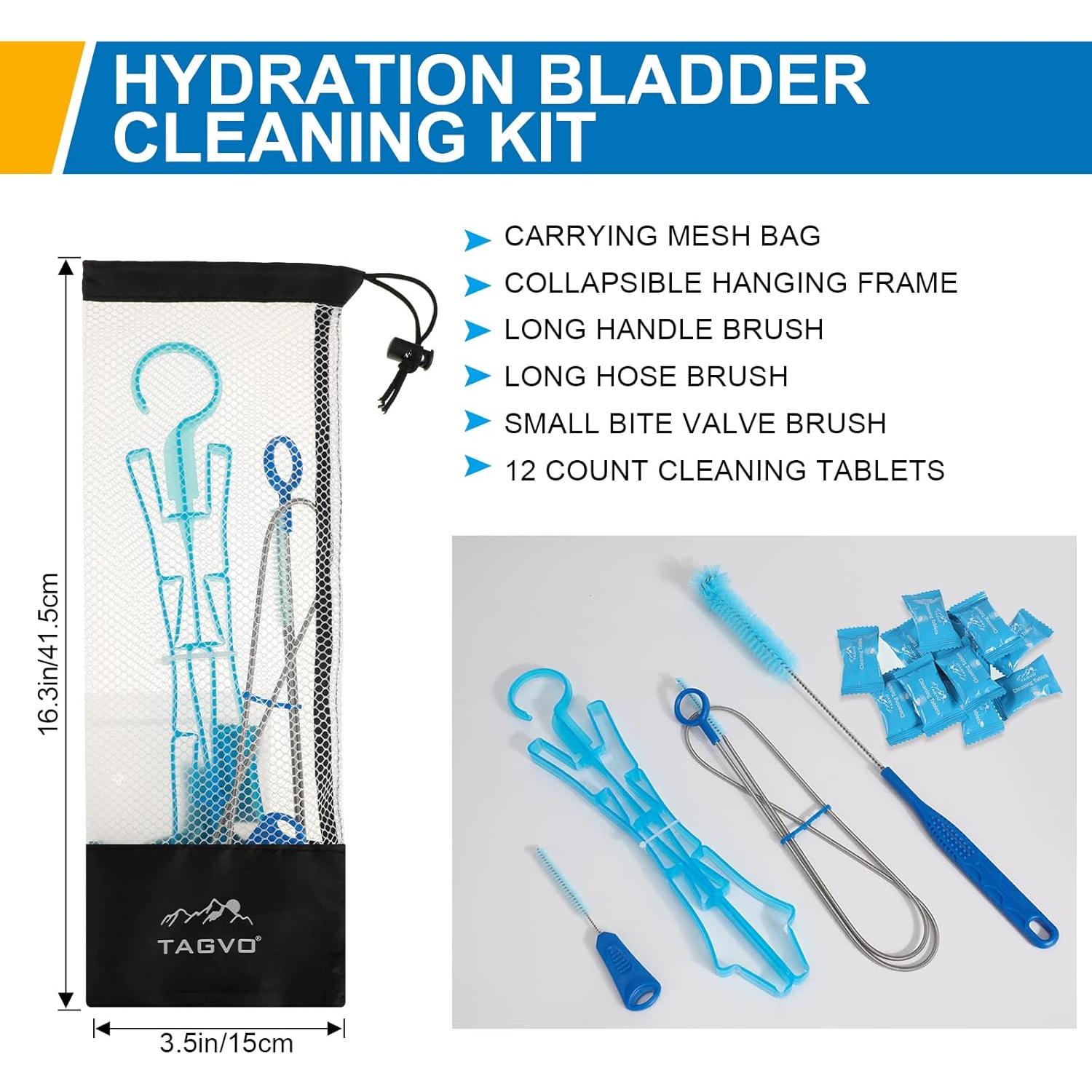 Kit de Limpieza 6 en 1 TAGVO para Bolsa de Hidratación