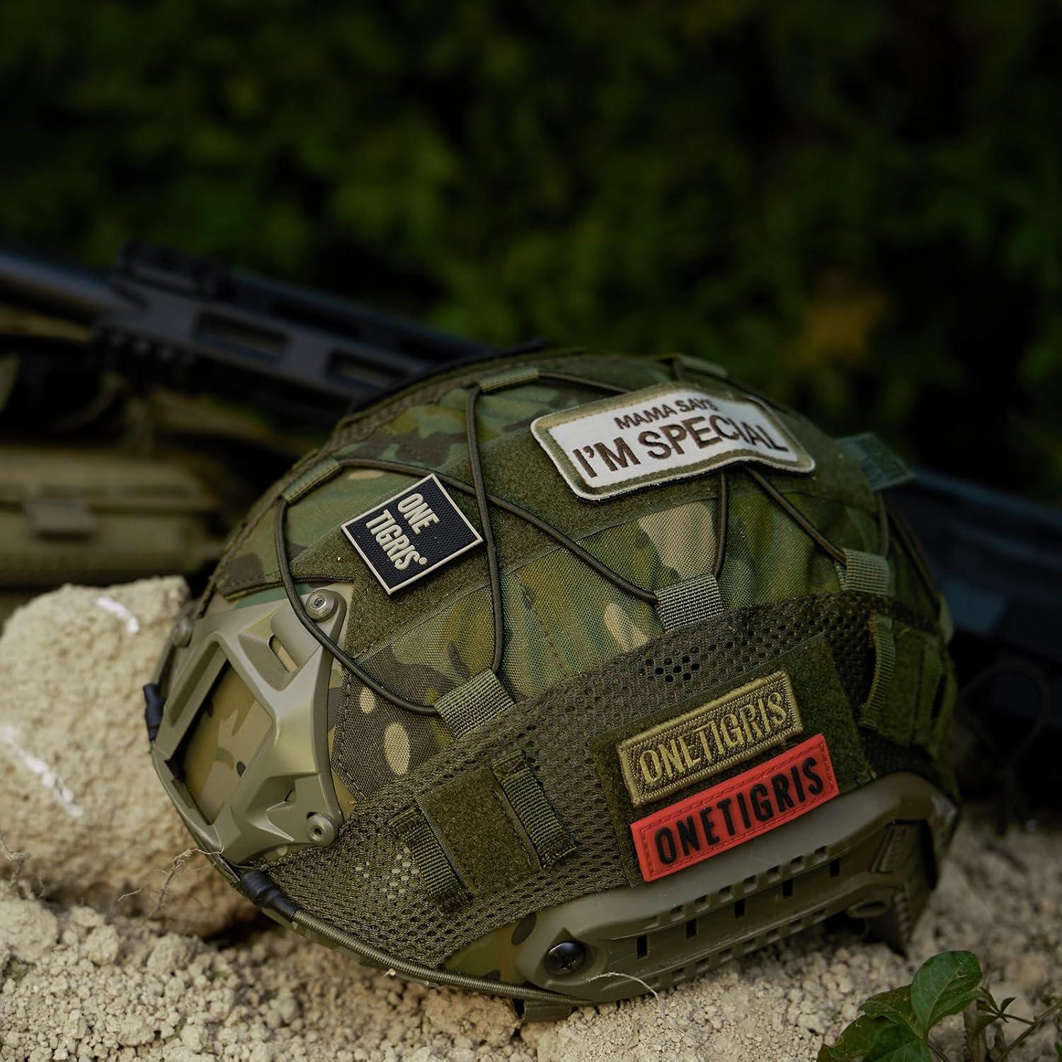 Cubierta de Casco OneTigris M/L Verde Nylon 500D Cordura