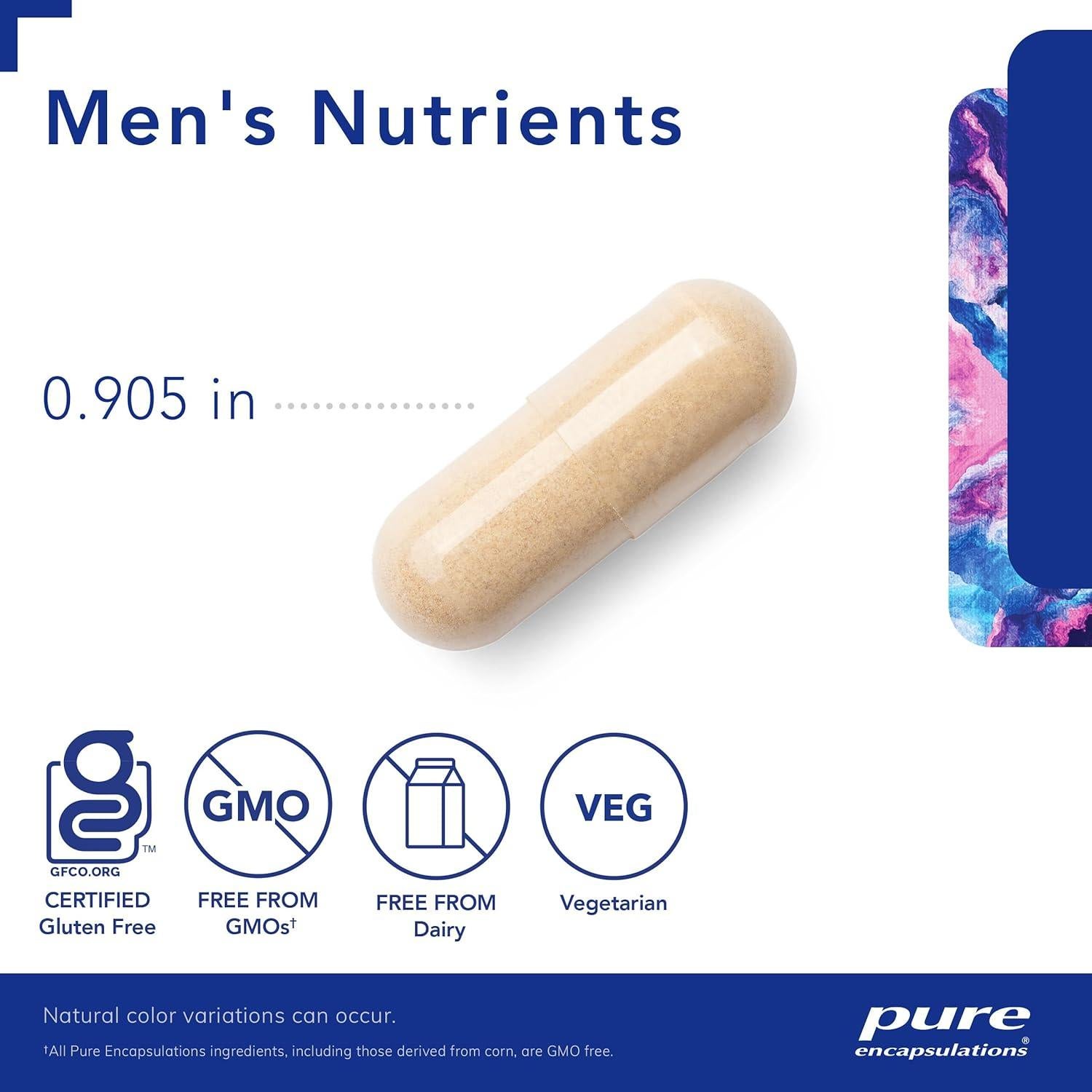 Suplemento Multivitamínico Pure Encapsulations 180 Cápsulas