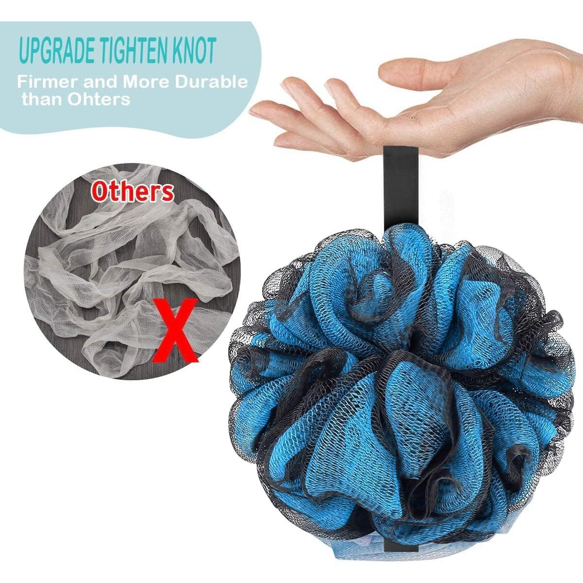 Esponjas de Lufa para Ducha Fu Store 60g - 4 Colores Exfoliantes