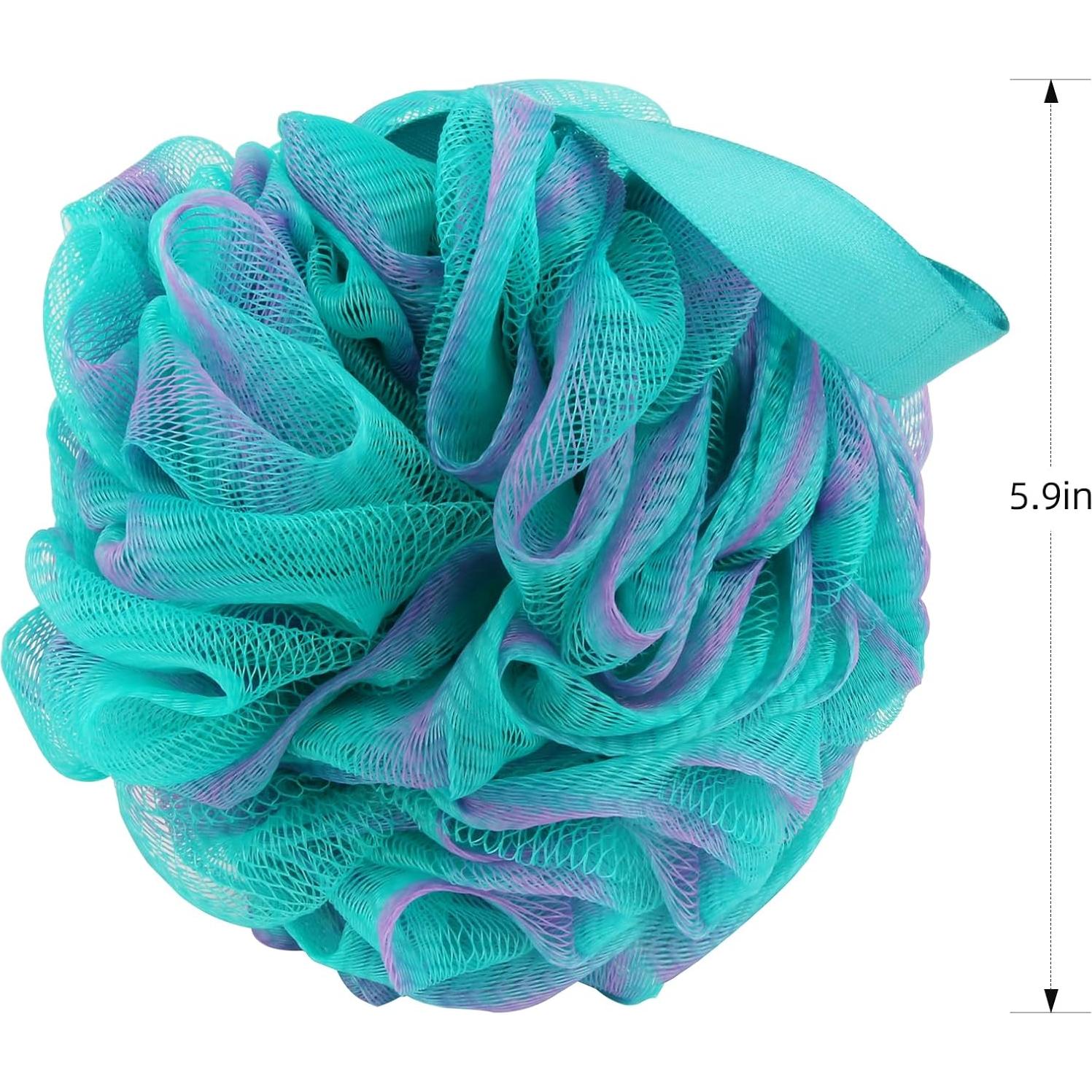 Esponjas de Baño Lufa Fu Store 60g Multicolor - Paquete de 4