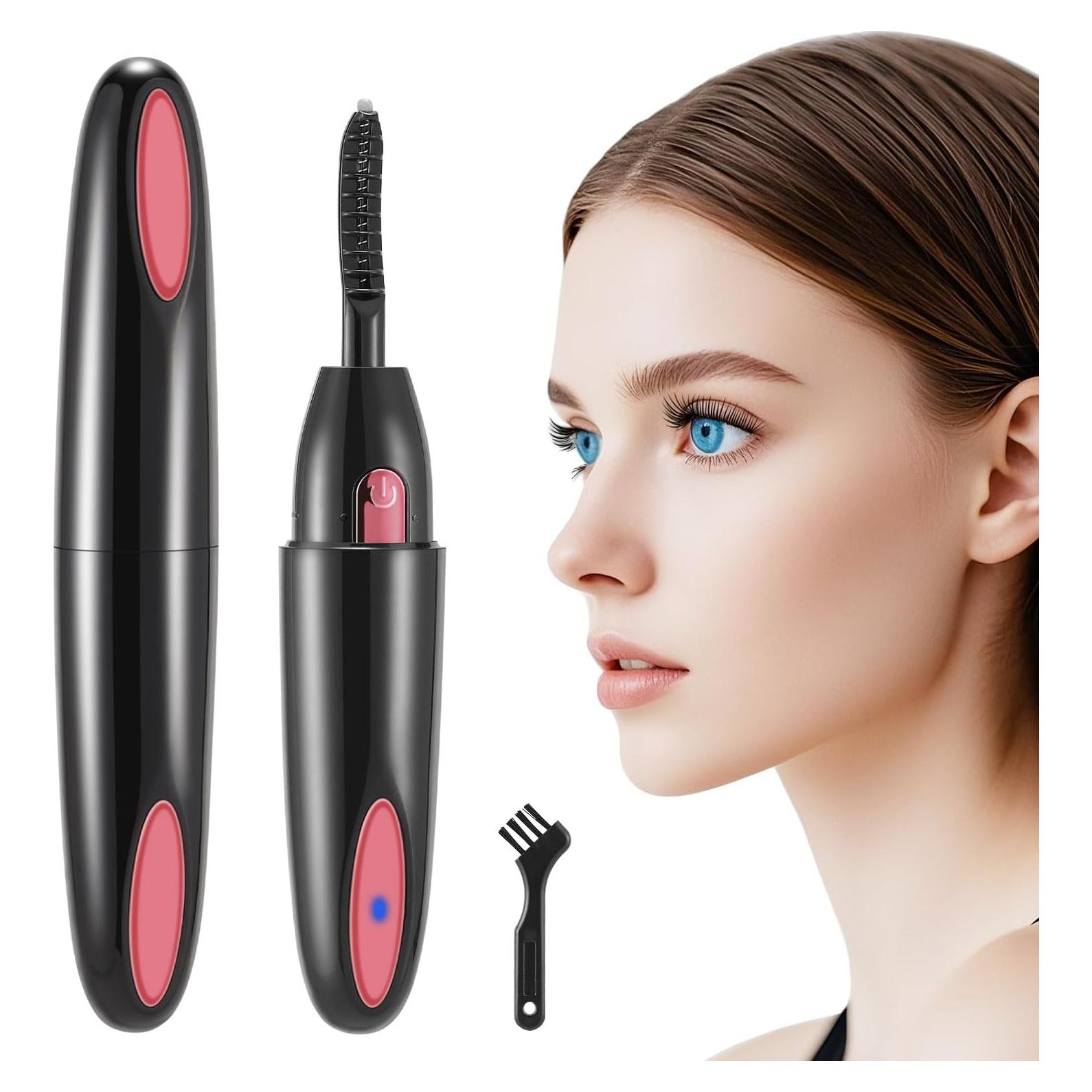 Rizador de Pestañas Eléctrico Vexarabug Negro - Calentamiento Rápido