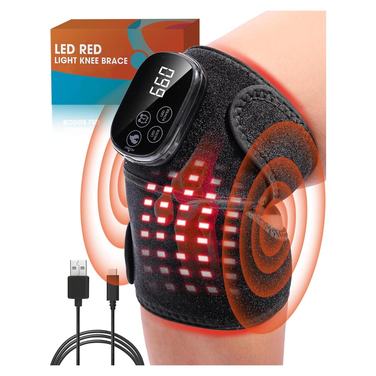 Terapia de Luz Roja Miaimther para Rodilla 660/850nm Ajustable