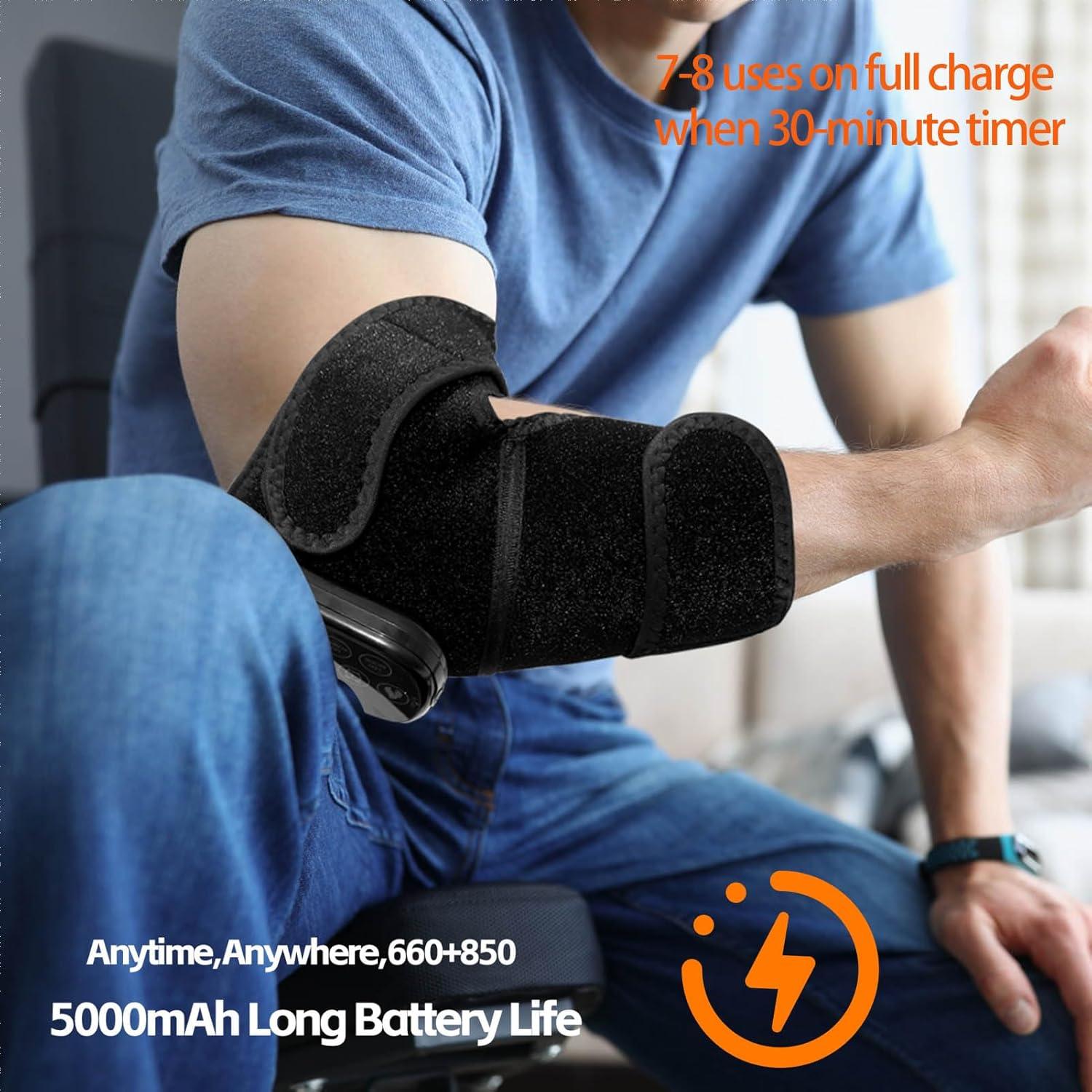 Terapia de Luz Roja Miaimther para Rodilla 660/850nm Ajustable