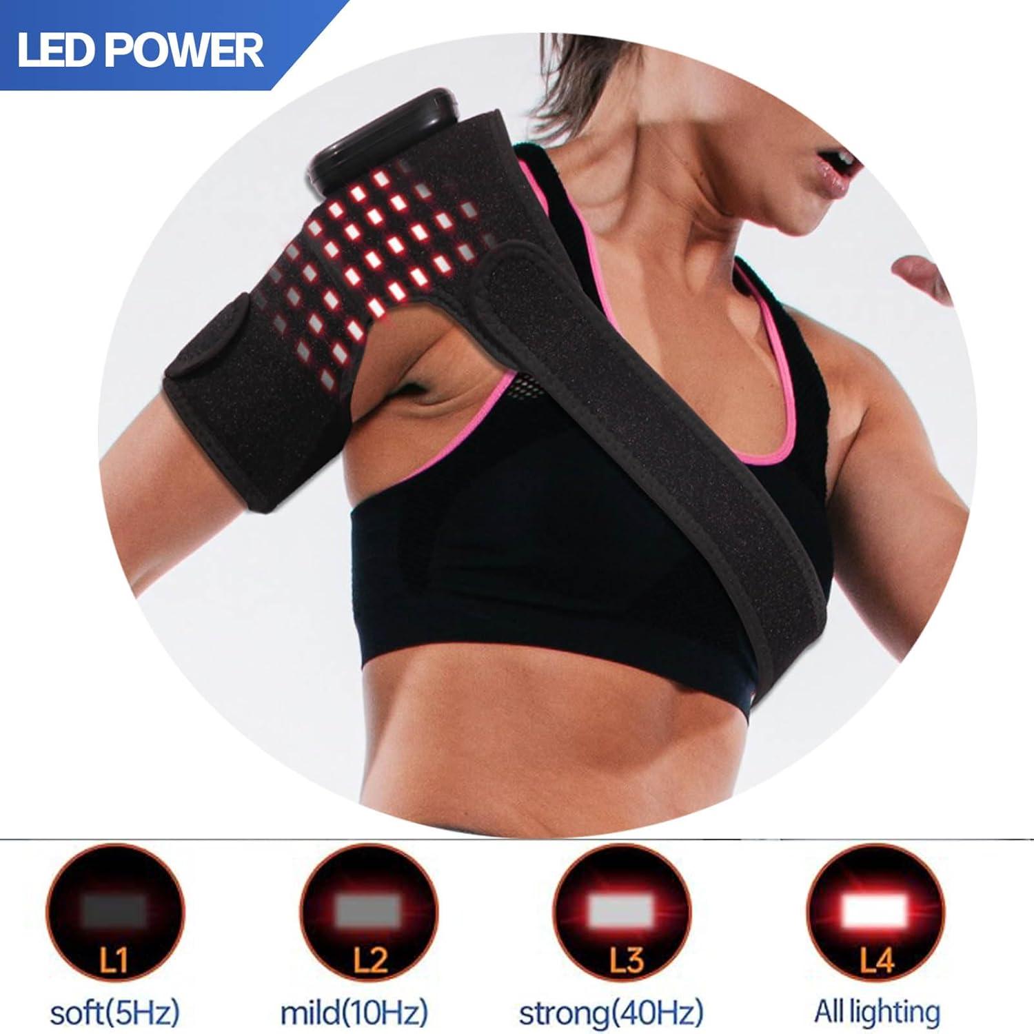 Terapia de Luz Roja Miaimther para Rodilla 660/850nm Ajustable