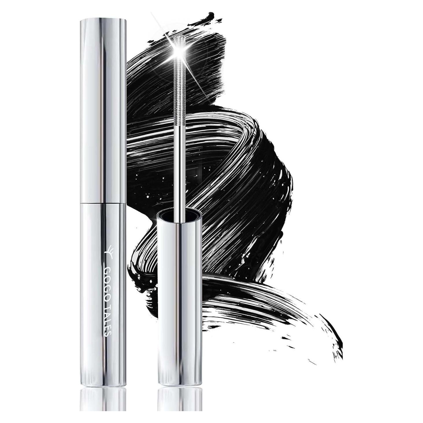 Varita de Máscara de Metal Lavable Okerker Negra 12cm