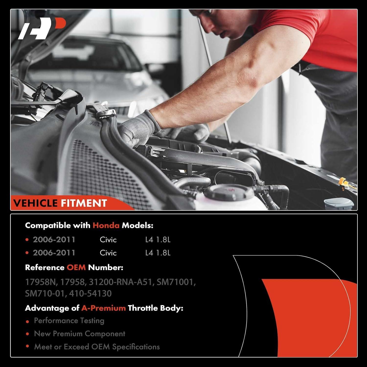 Motor de arranque A-Premium Honda Civic 2006-2011 1.8L 12V