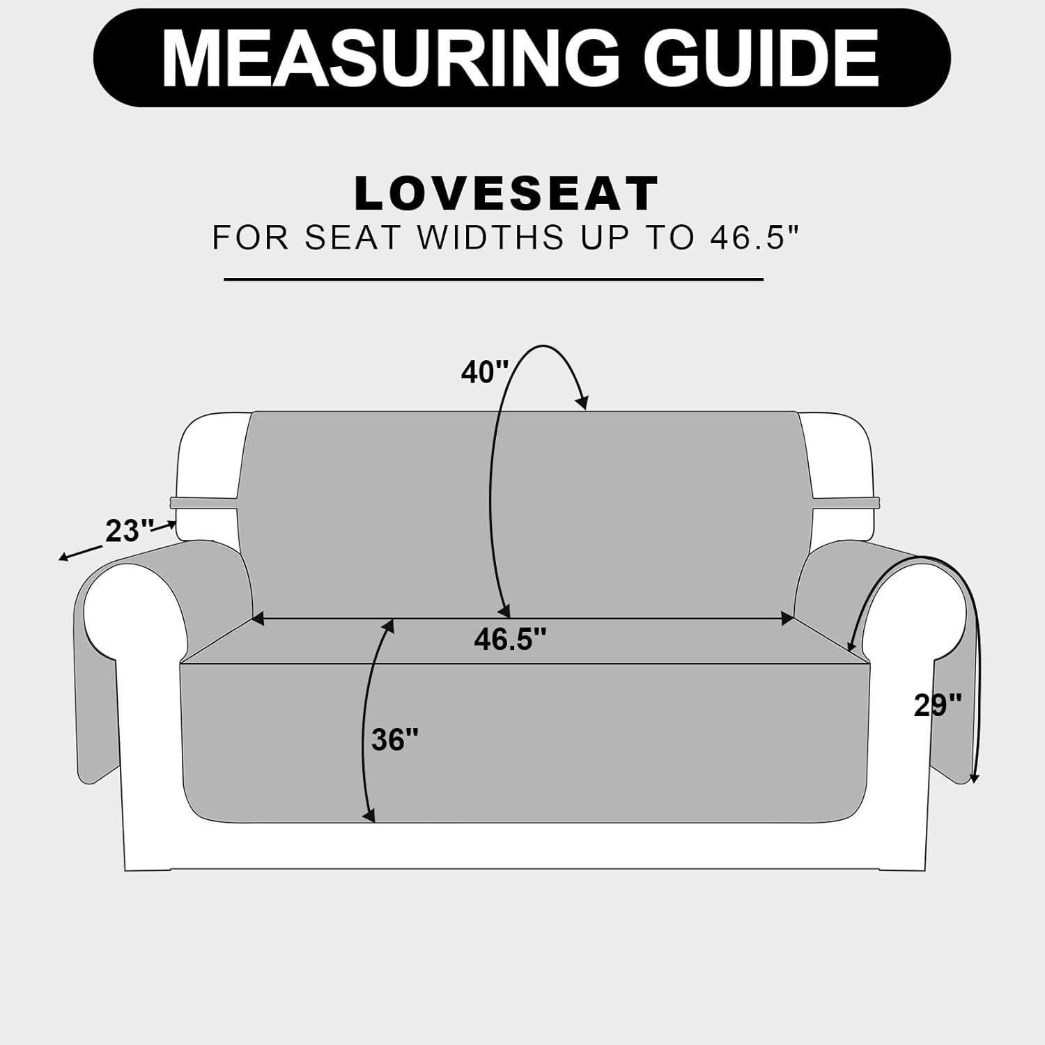 Funda de Sofá Deeky Lavable para Mascotas Mediana Negro/Beige