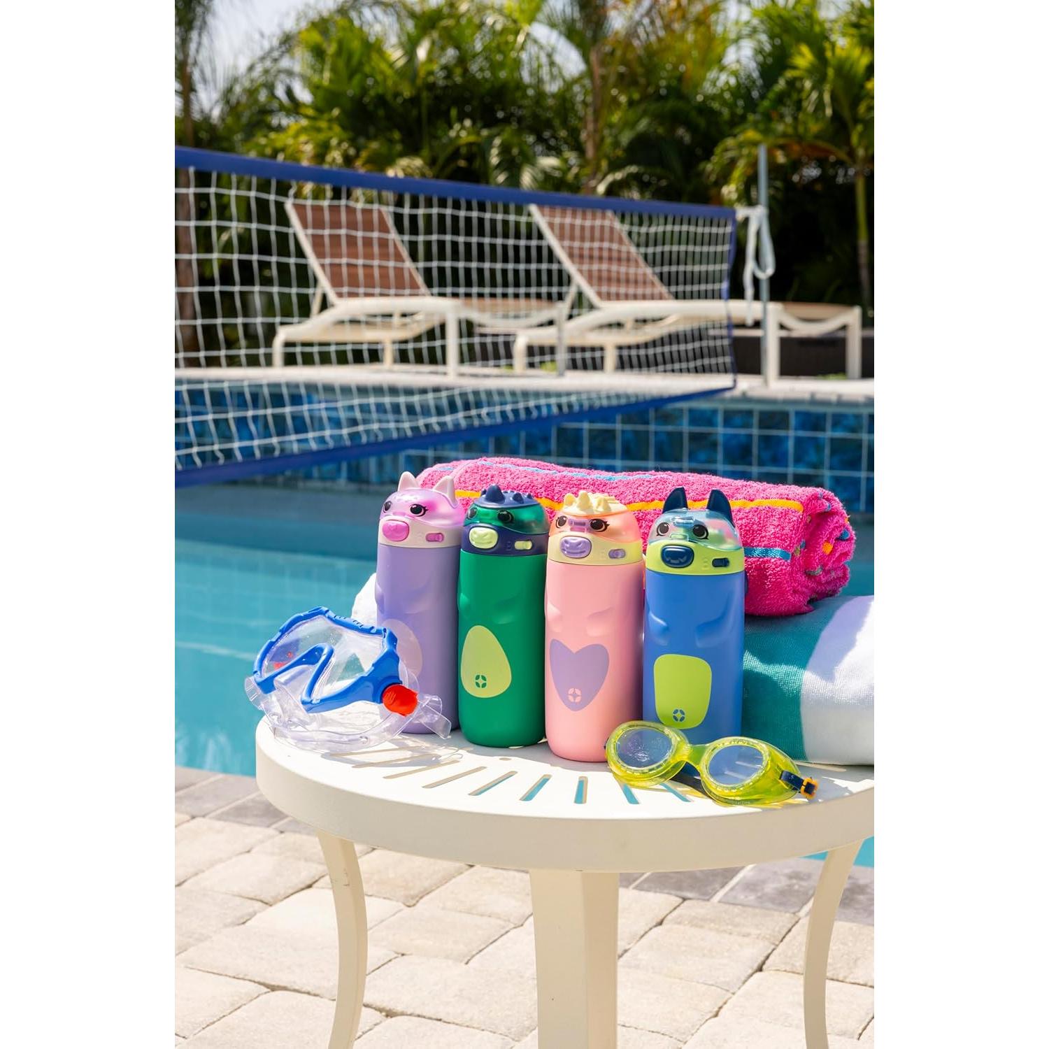 Botella de Agua Ello Ellies 355ml Acero Inoxidable Niños