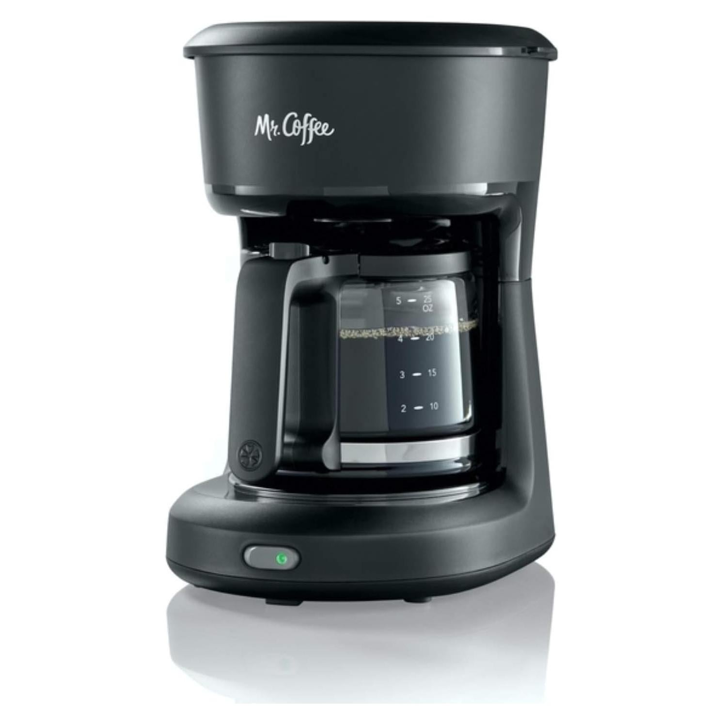 Cafetera Mr. Coffee 5 Tazas Automática Compacta Negra