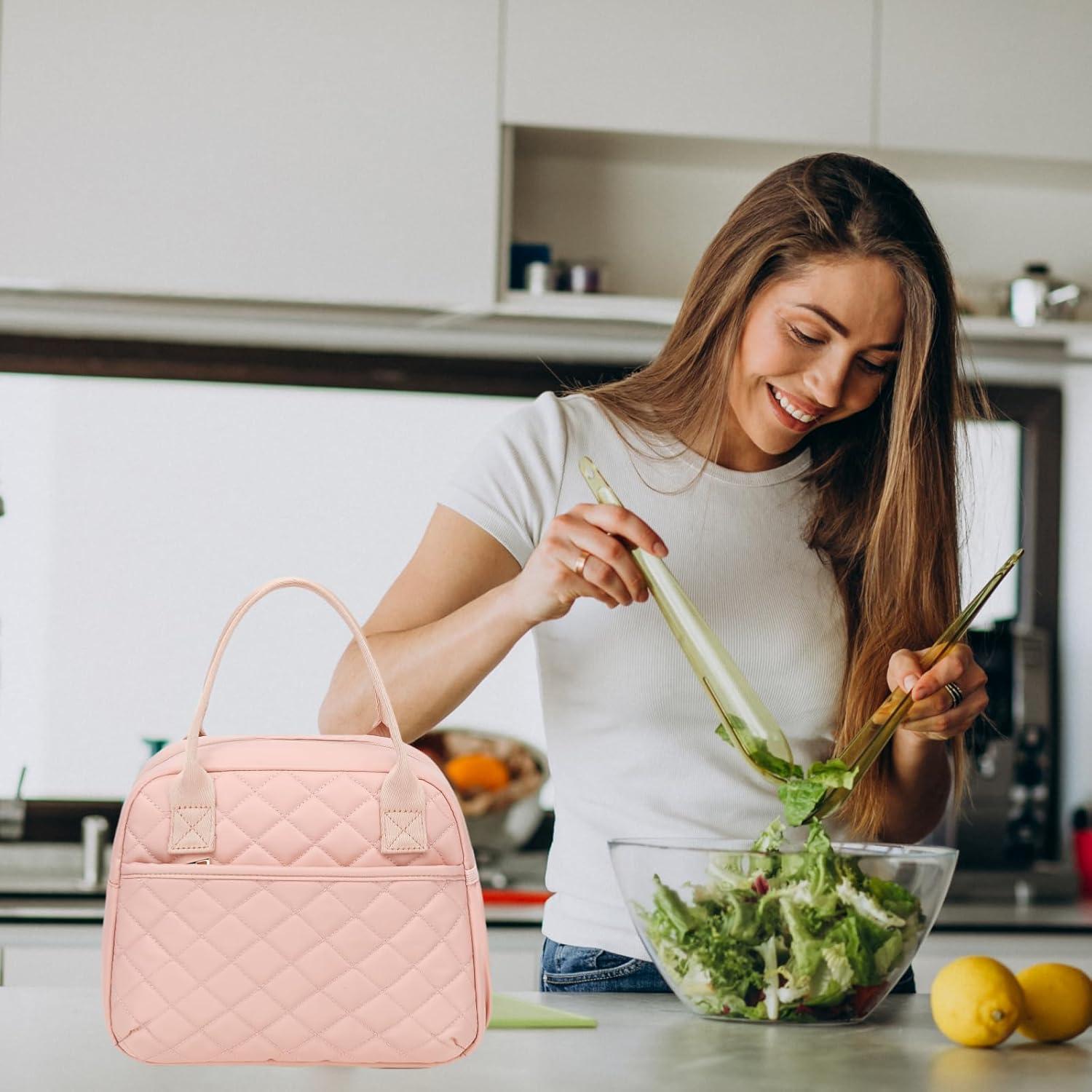 CAMTOP Lunch Box for Women Men Insulated Lunch Bag Lunch Tote Bag Leakproof Thermal Cooler Large Capacity for Travel Work School Picnic