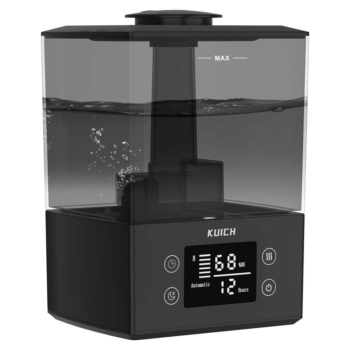 Humidificador de Aire KUICH HD-2401 2.4L Silencioso Negro