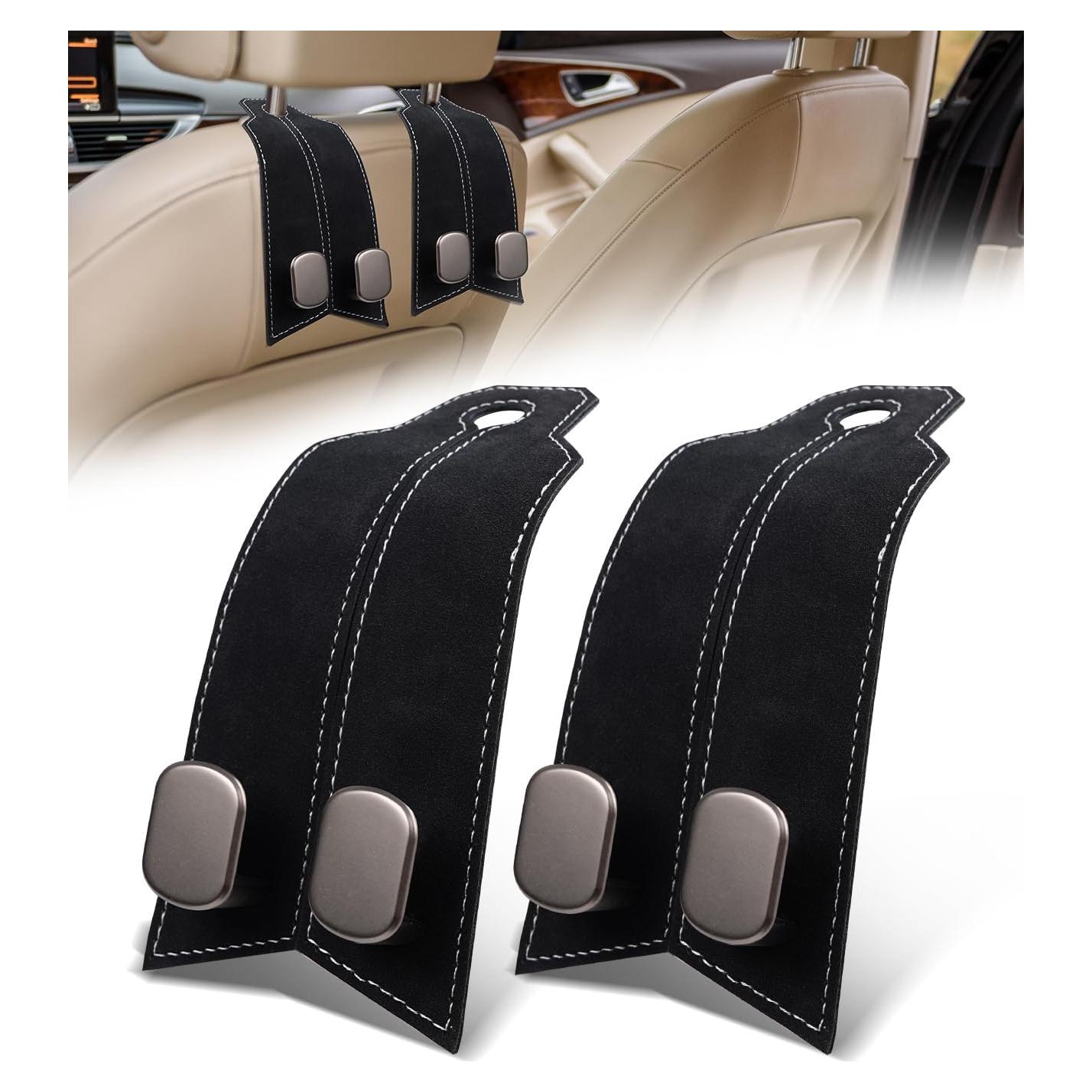 Ganchos para reposacabezas de coche MOBIKEY 100% metal 2Pcs
