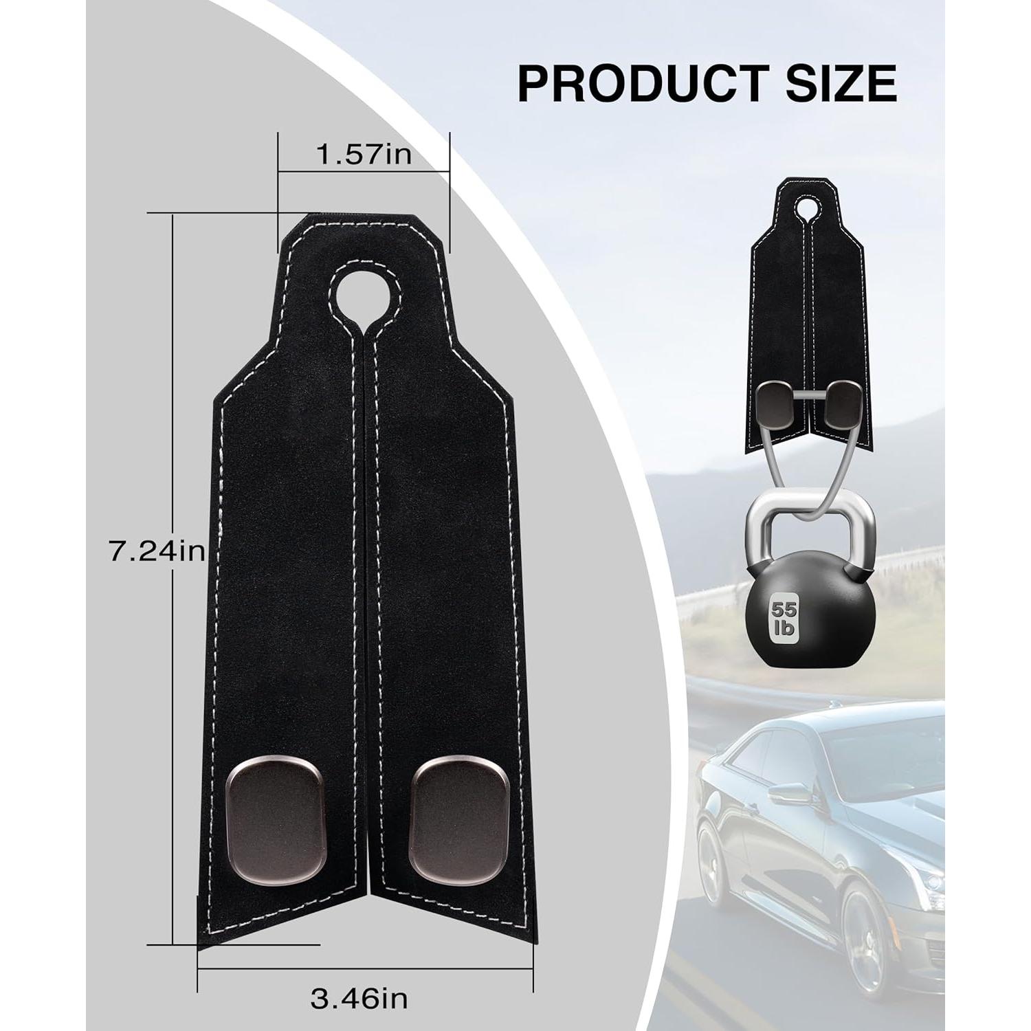 Ganchos para reposacabezas de coche MOBIKEY 100% metal 2Pcs