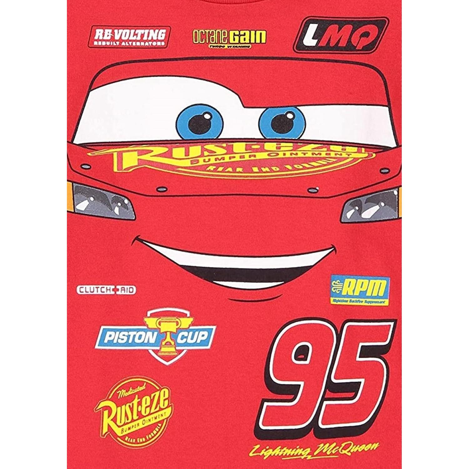 Camisetas Disney Pixar Cars para Niños 2T - Multicolor