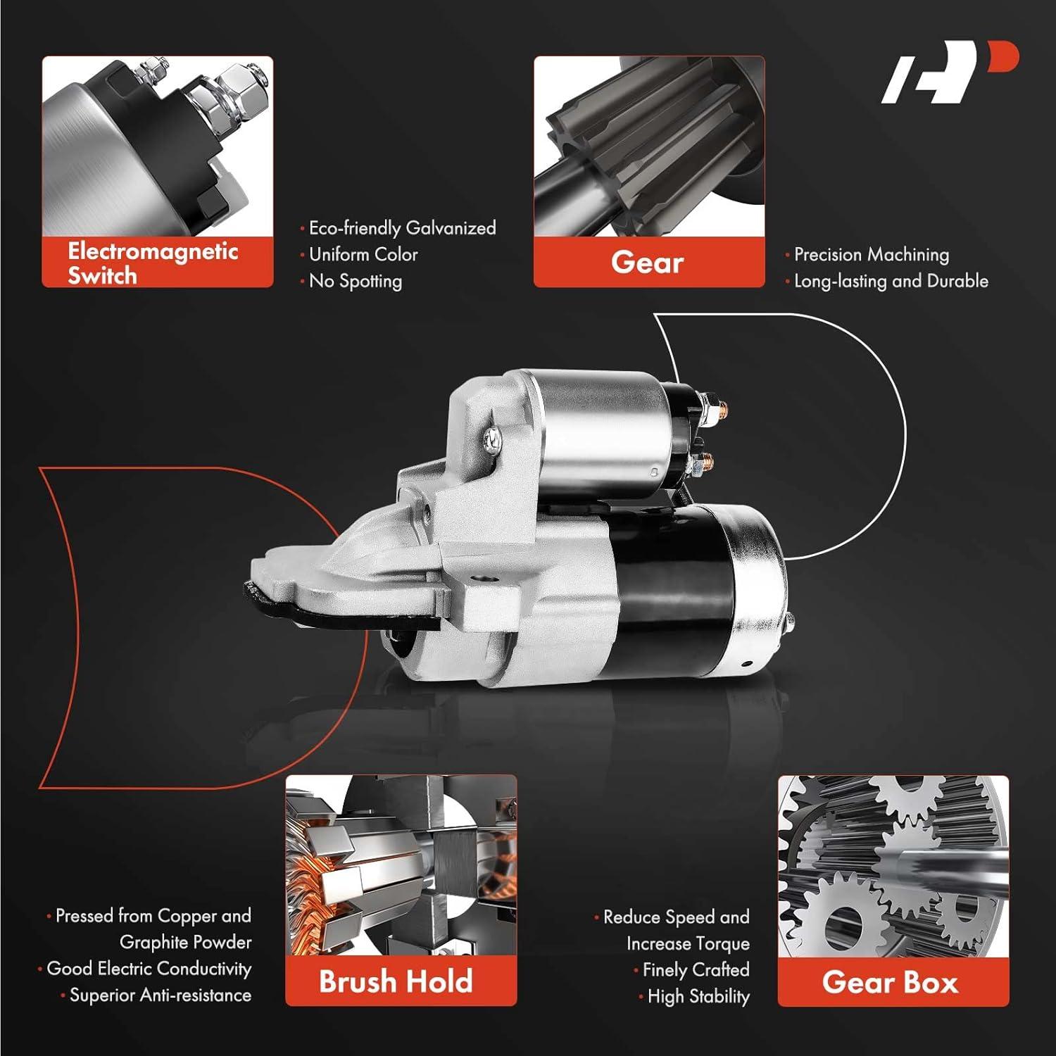 Motor de arranque A-Premium 12V 1.4KW para Ford y Lincoln