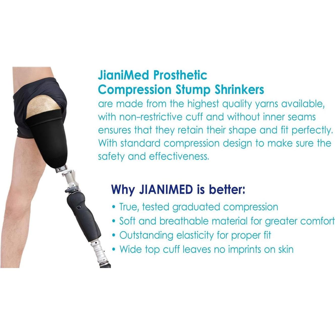 Reductores de Muñón WinCool JianiMed M - Compresión 20-30 mmHg