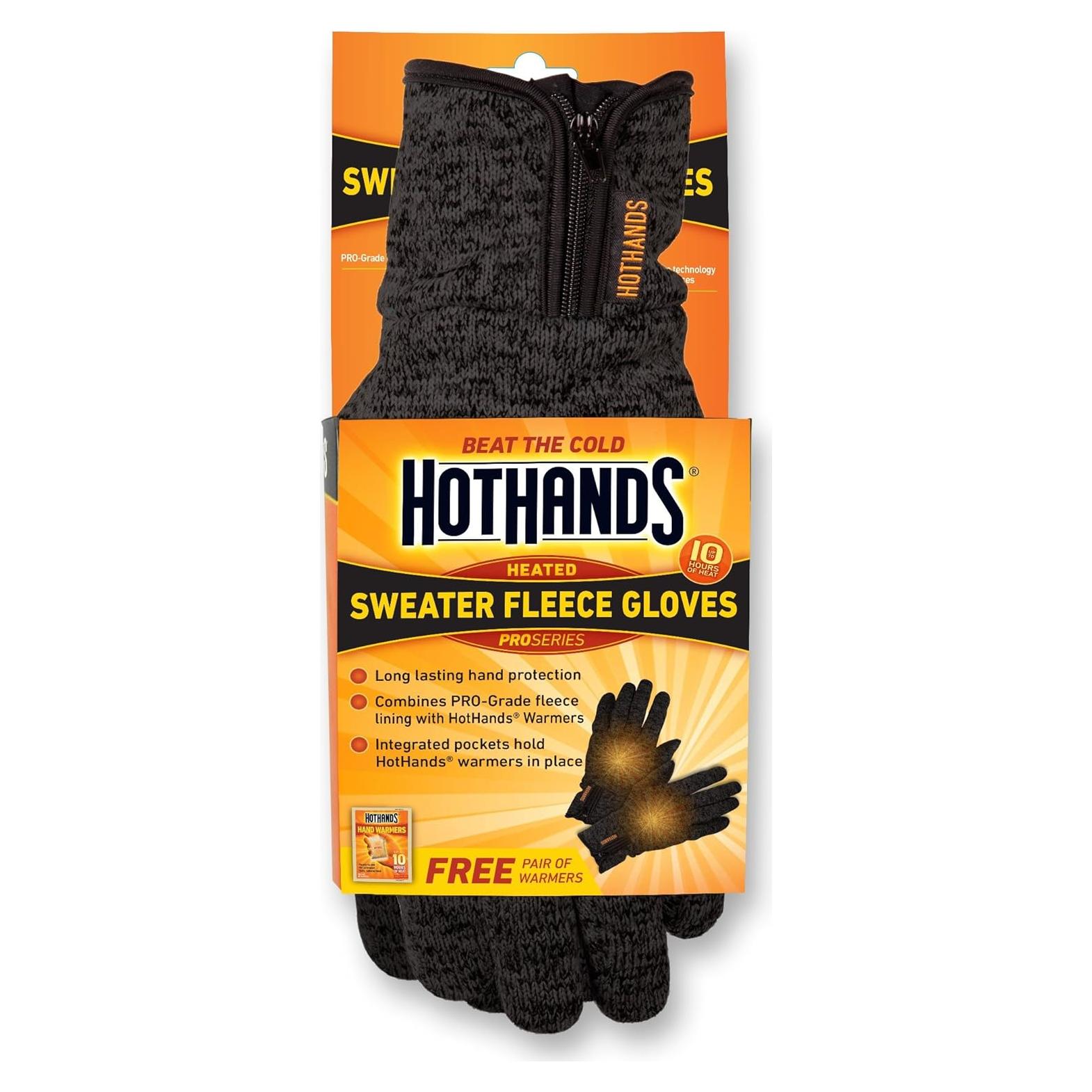 Guantes Táctiles Hothands HHGGLXL con Calentadores Gratis