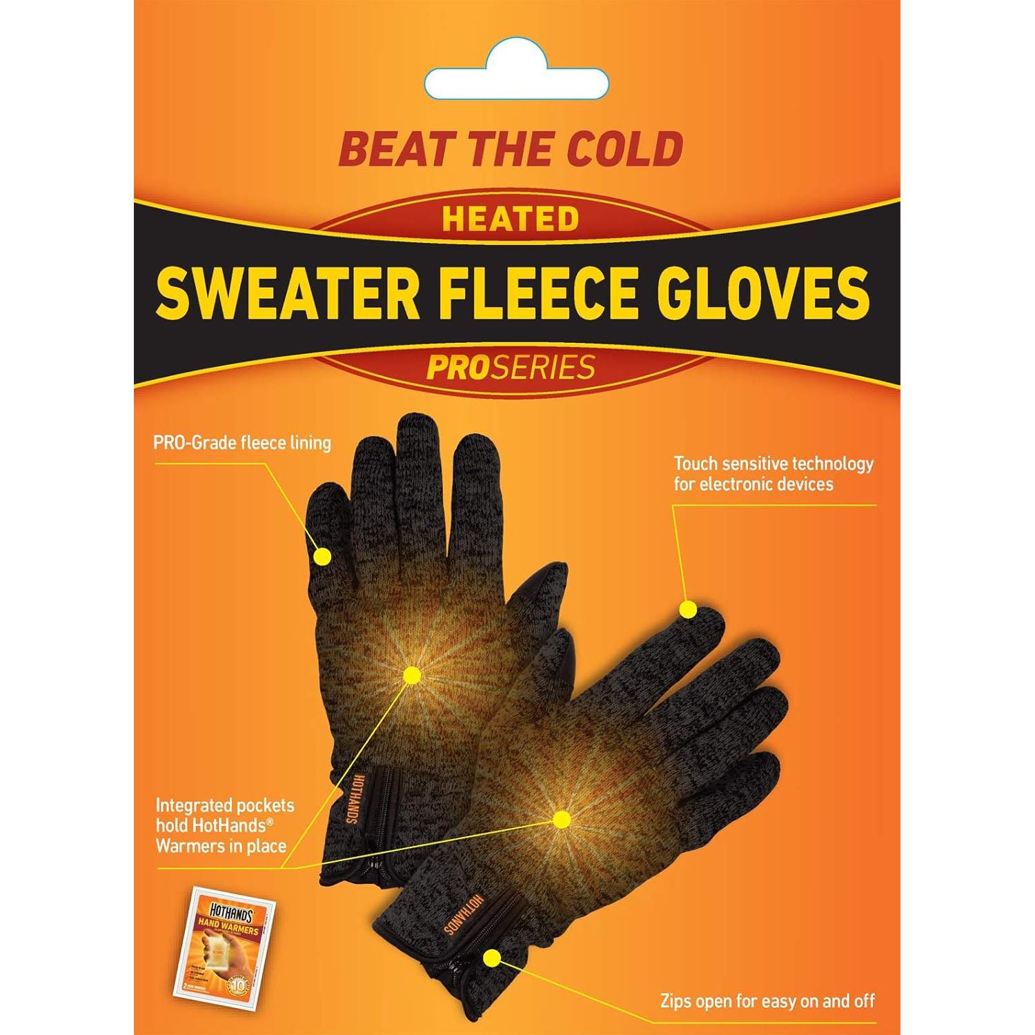 Guantes Táctiles Hothands HHGGLXL con Calentadores Gratis