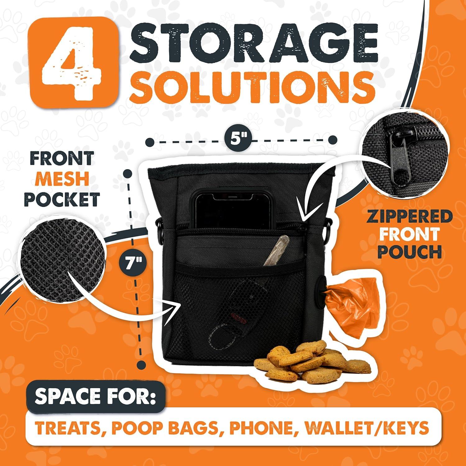 Bolsa de Golosinas para Perros Mighty Paw - Cierre Magnético