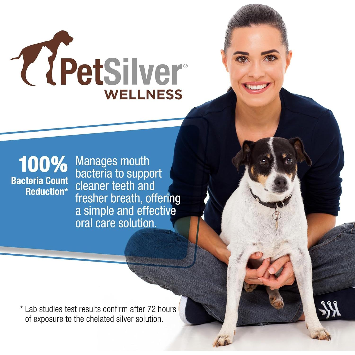 PetSilver Spray Dental para Perros y Gatos - 118 ml