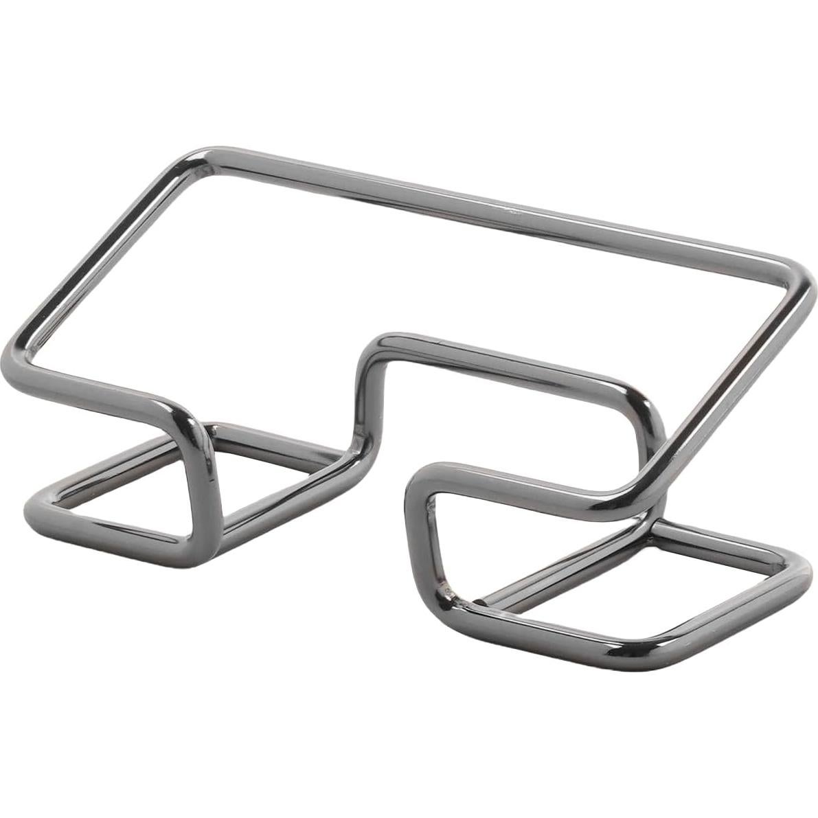 Soporte para Tarjetas de Visita Leicraft Metal Negro 9.9x4.8cm