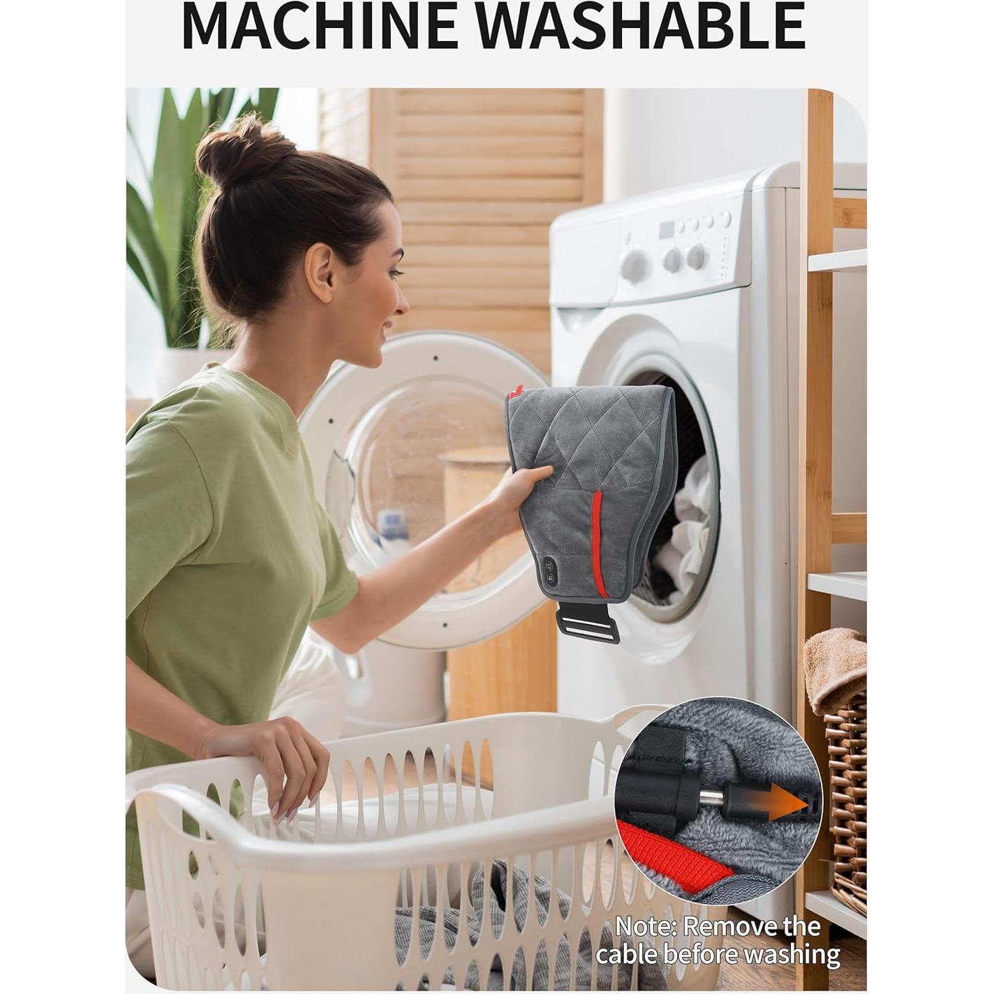 Almohadilla Calentadora Inalámbrica Vofuoti con Masaje 3 Modos