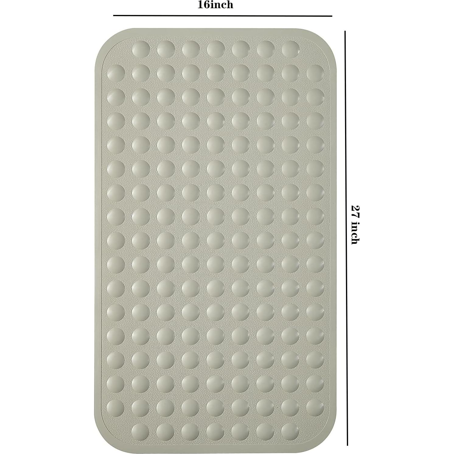 Alfombrilla Antideslizante Yanzifly de Silicona 68.9x38.7 cm Beige