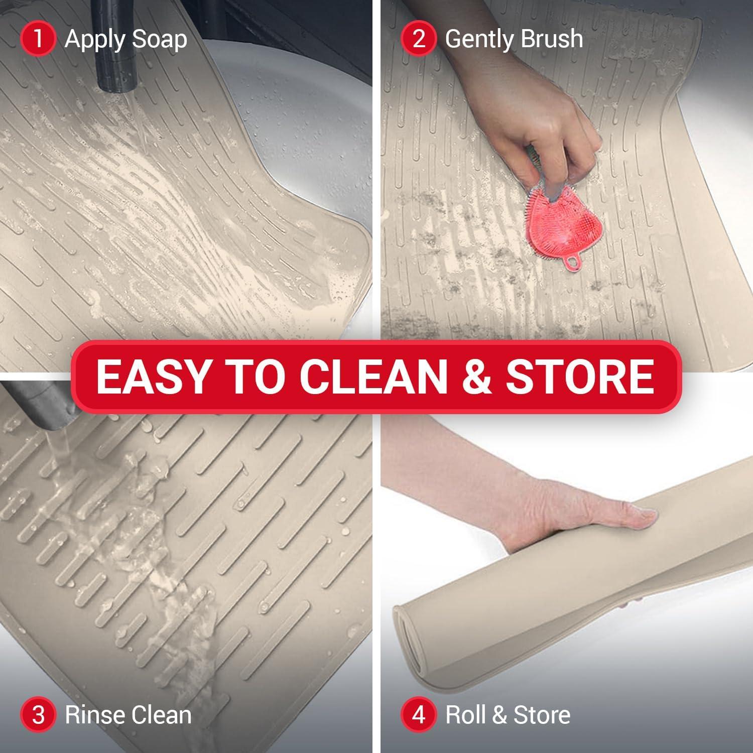 Cubierta de Silicona para Estufa Eléctrica Linda's Essentials 71x50cm Beige