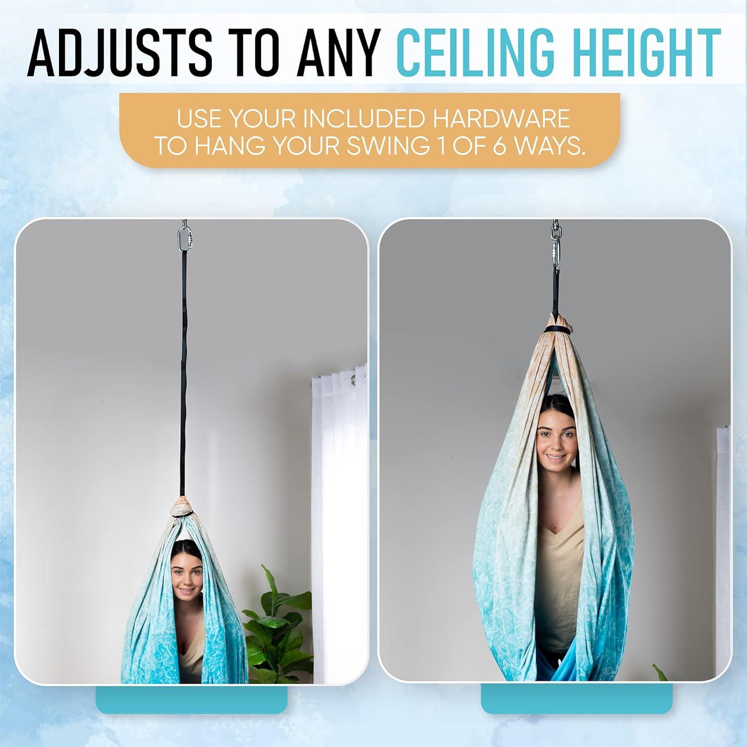 Columpio Sensorial QLE Doble Capa 139,7x154,9 cm 300 kg