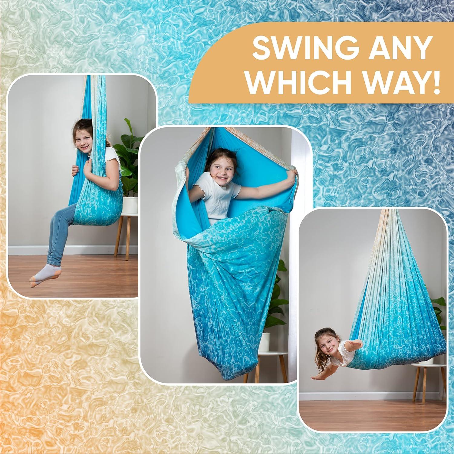 Columpio Sensorial QLE Doble Capa 139,7x154,9 cm 300 kg