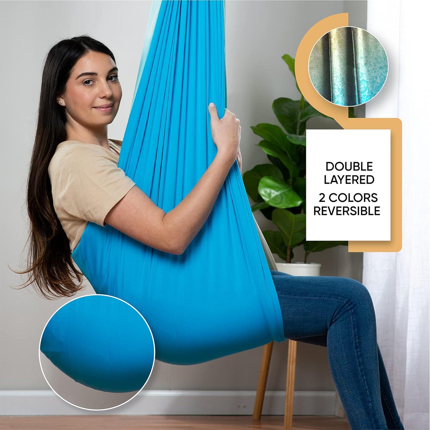 Columpio Sensorial QLE Doble Capa 139,7x154,9 cm 300 kg