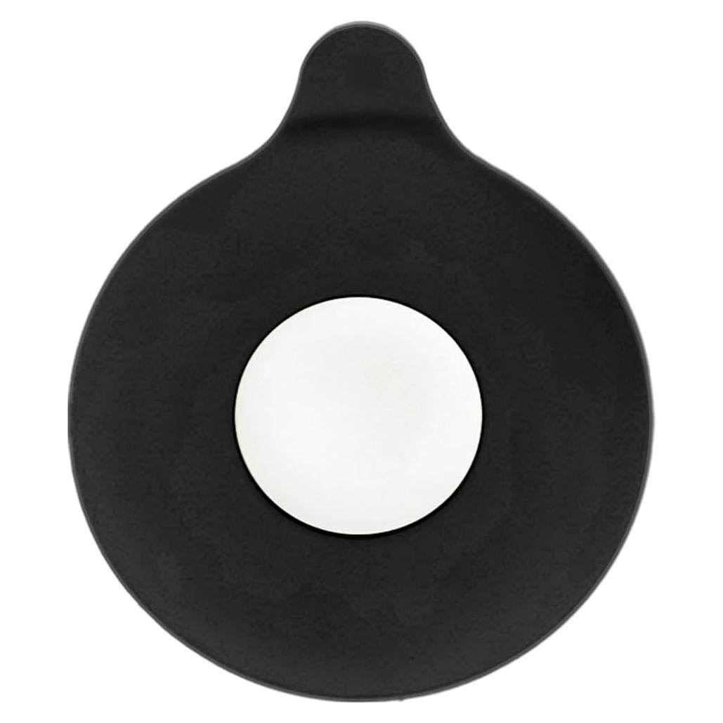 Tapón de desagüe de baño Seatery 12.7 cm silicona negro