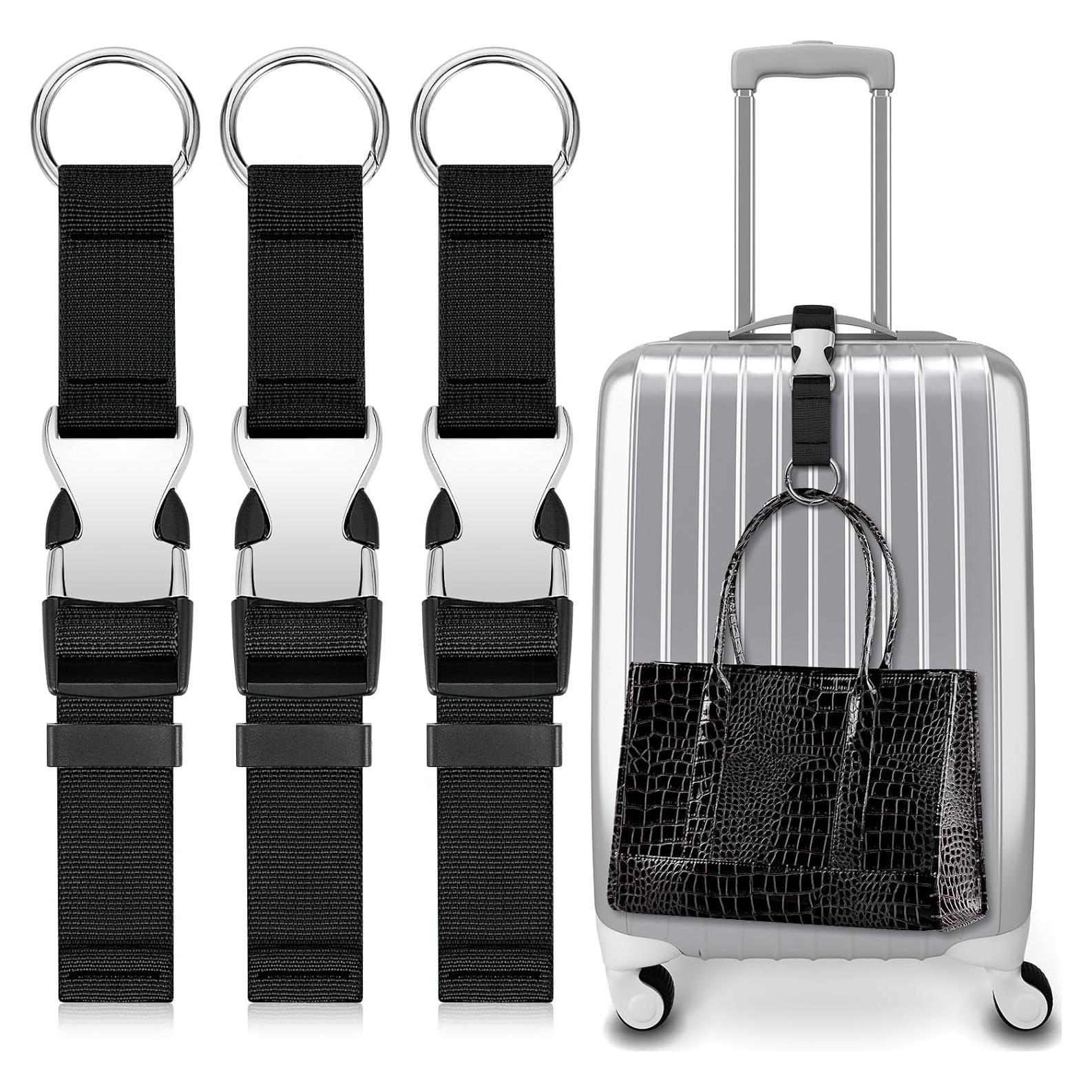 Correas de Equipaje Gripper Amylove 3 Pcs Nylon Ajustables