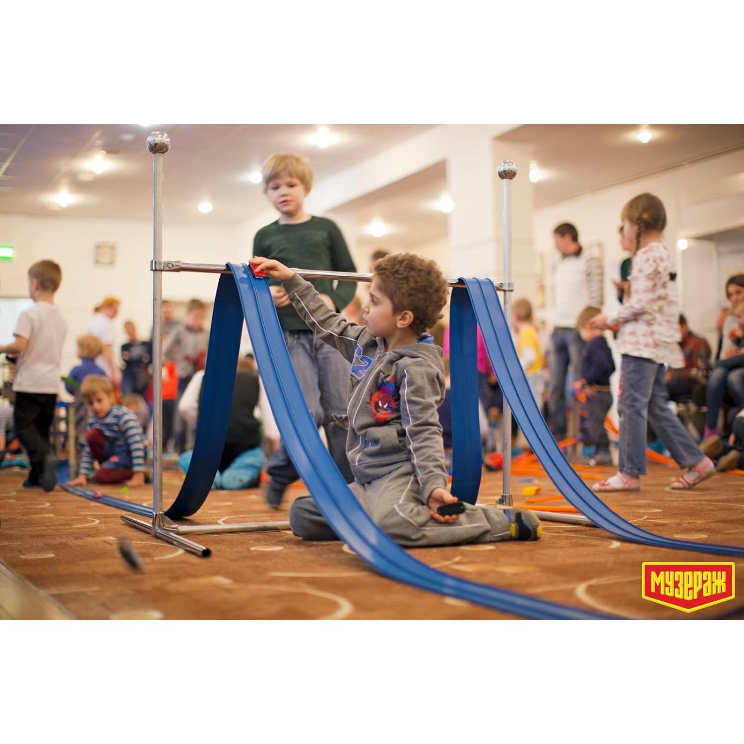 Pista de Carreras Blu Track Clásico 4,57 m Flexible