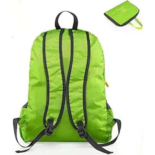 Mochila Plegable Ligera Lmagice Verde 33L Impermeable