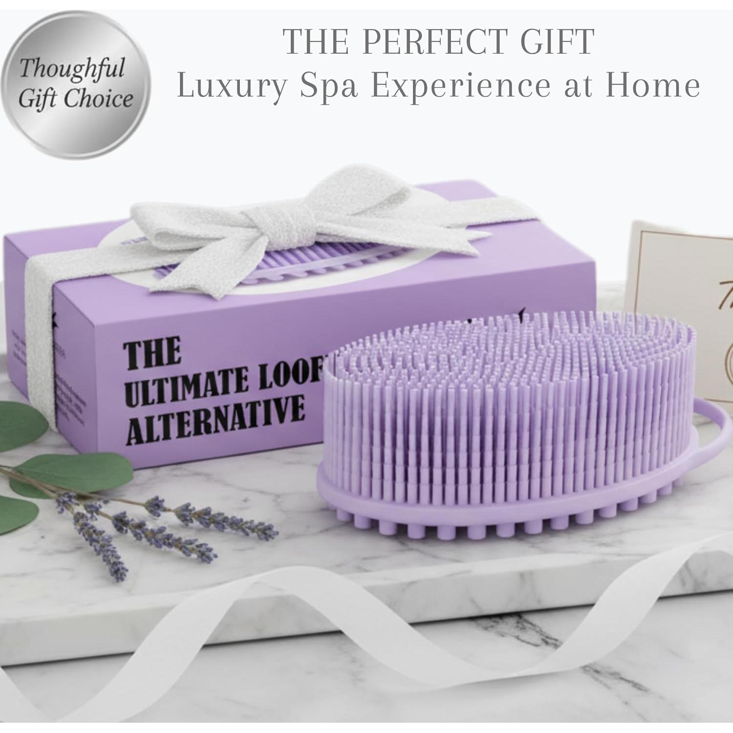 Exfoliante Corporal de Silicona Avilana - Doble Cara para Piel Sensible