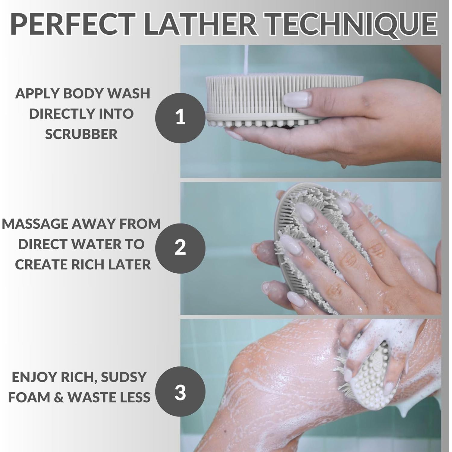 Exfoliante Corporal de Silicona Avilana - Doble Cara para Piel Sensible