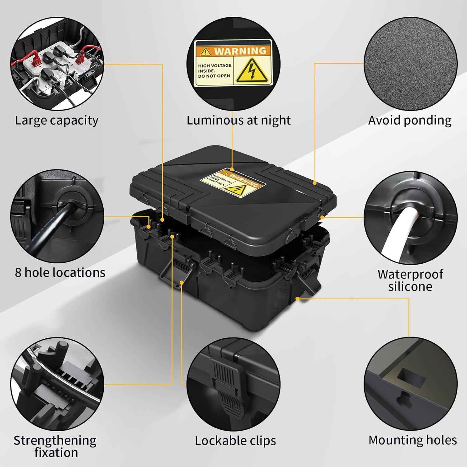 Caja Eléctrica Exterior Impermeable LFF 31.75x21.59cm IP54