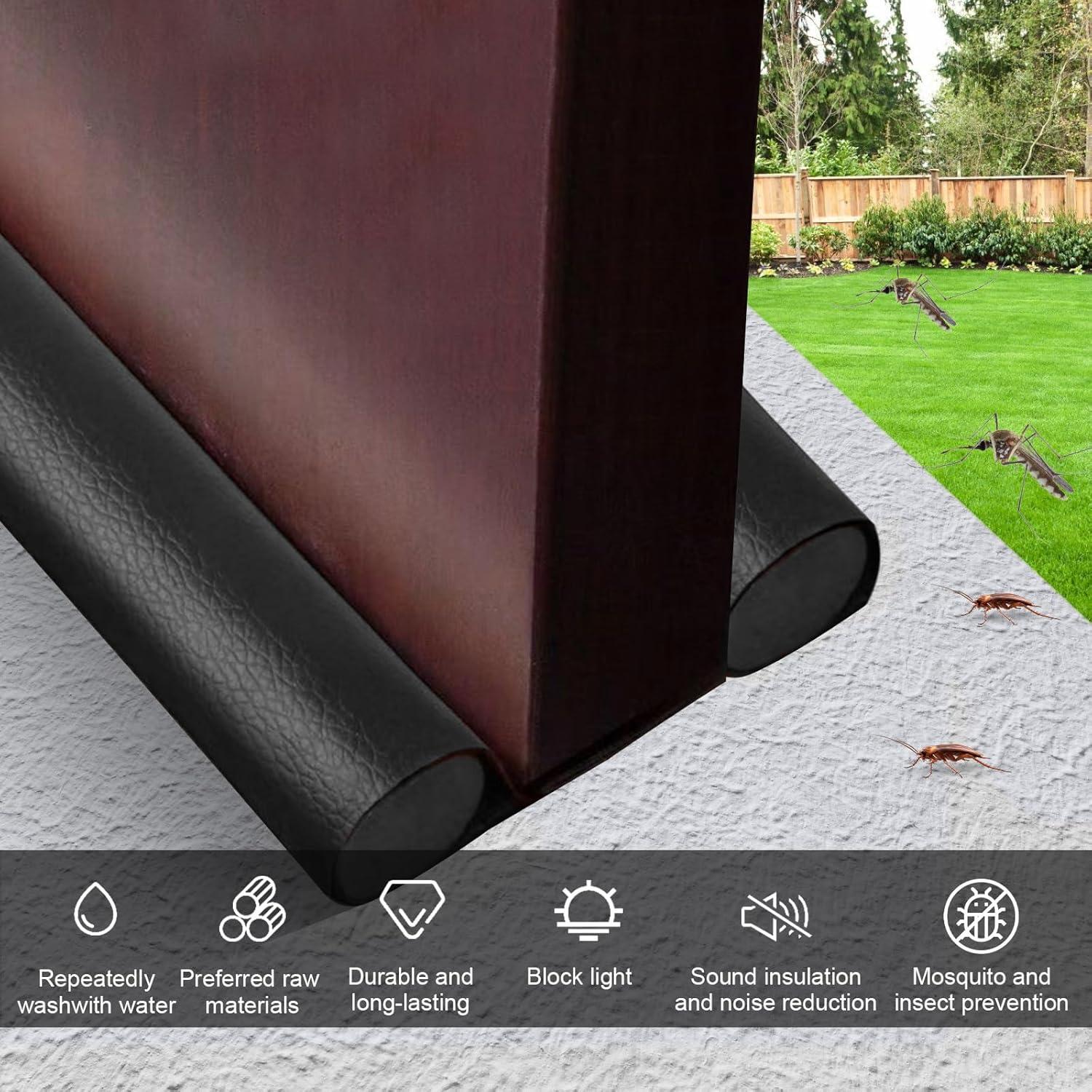 Detenedor de Corrientes de Aire Wanheart 2 Unidades Negro