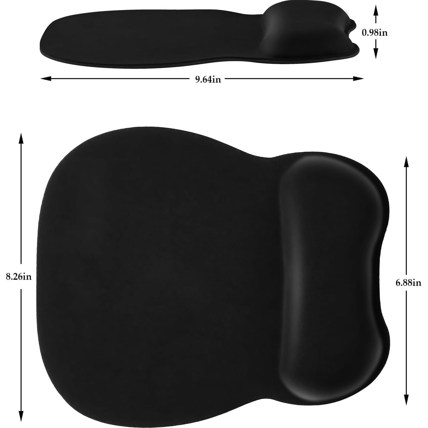 Almohadilla Ergonómica EooCoo con Soporte para Muñeca 24x22cm