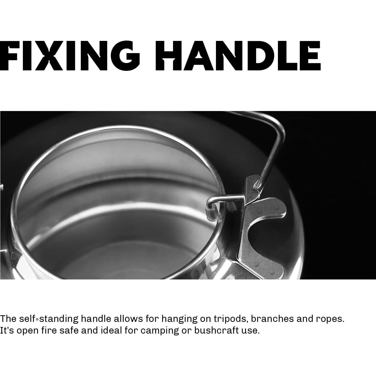 Hervidor Fire-Maple Antarcti 1.5L Acero Inoxidable Portátil