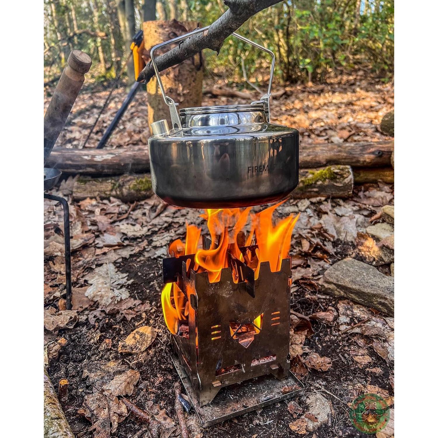 Hervidor Fire-Maple Antarcti 1.5L Acero Inoxidable Portátil