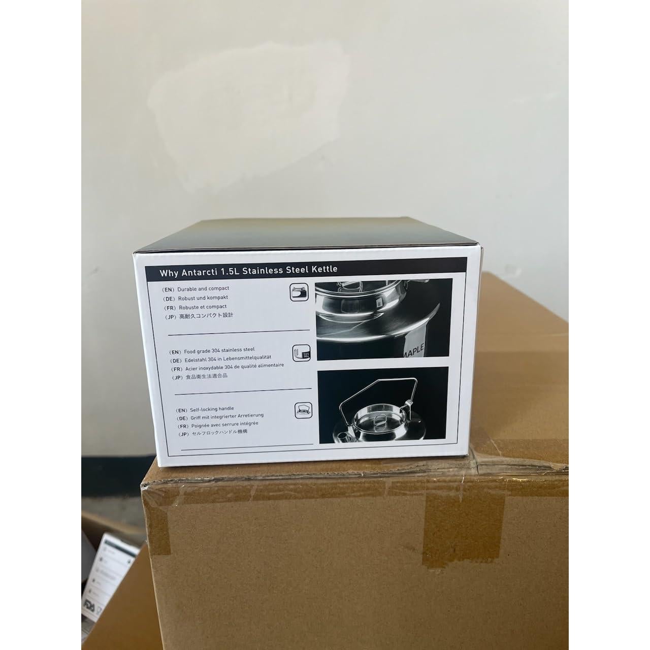 Hervidor Fire-Maple Antarcti 1.5L Acero Inoxidable Portátil