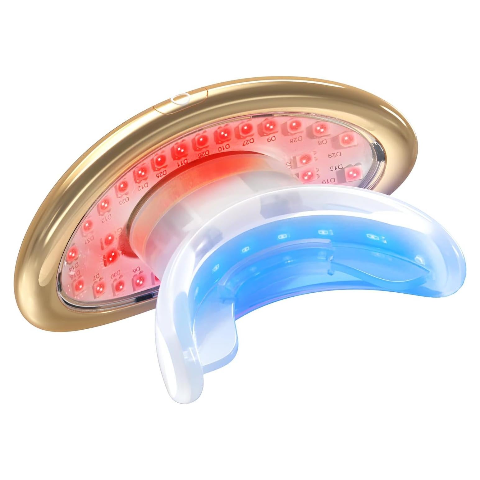 Red Light Therapy Lip Plumping Device | Anti-Aging, Wrinkle Reduction, More Vibrant Lips,That Also Helps with Teeth Whitening at Home, Teeth Whitening Accelerator