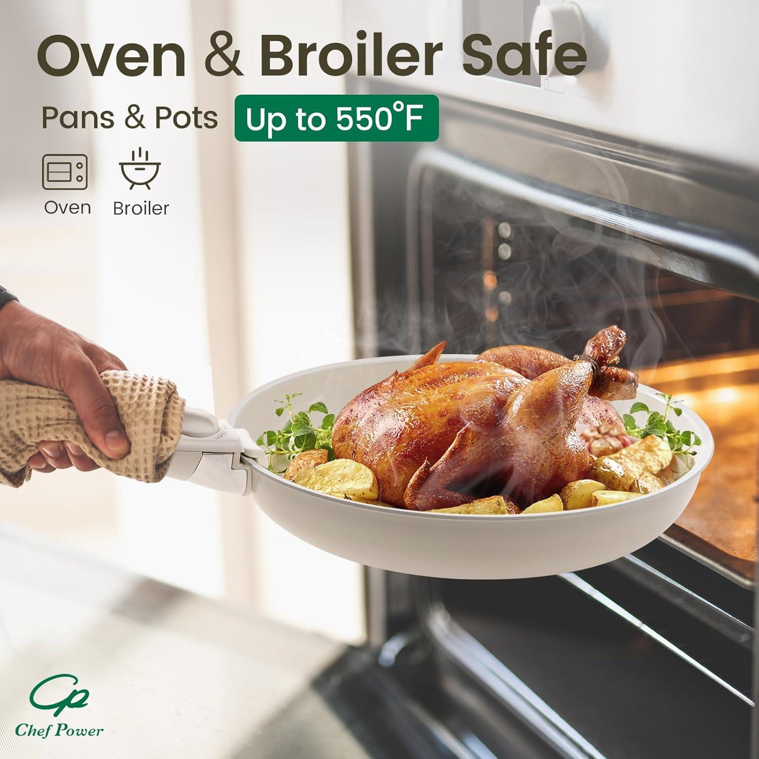 Juego de Utensilios de Cocina Chef Power 5 Piezas Cerámicos